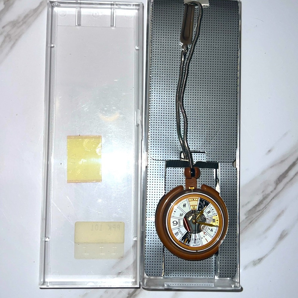 Vintage NOS Swatch Originals POP POCKET Watch Pocket RARE FIND